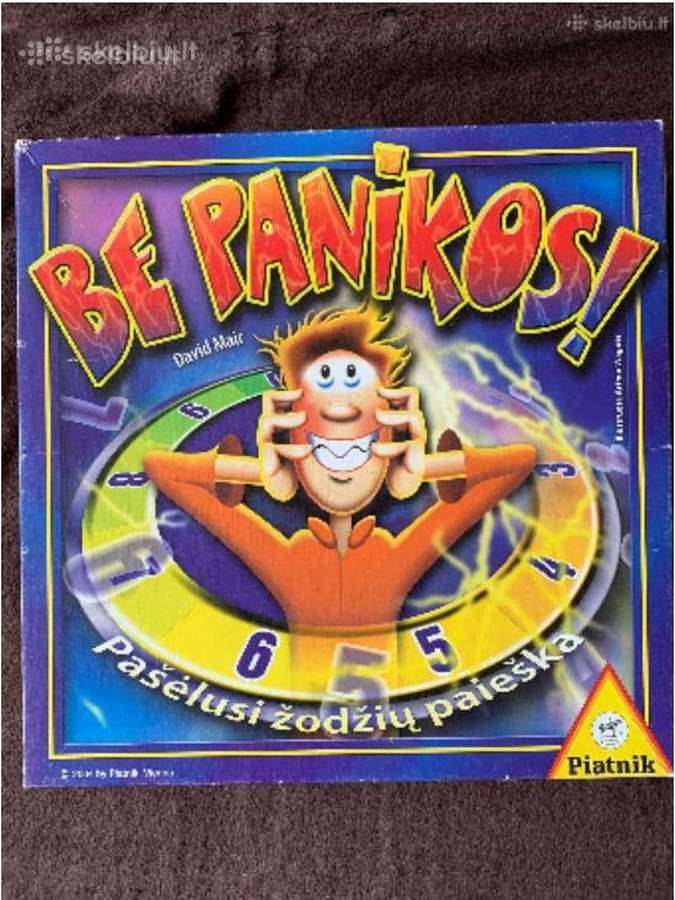 Stalo žaidimas “Be panikos"