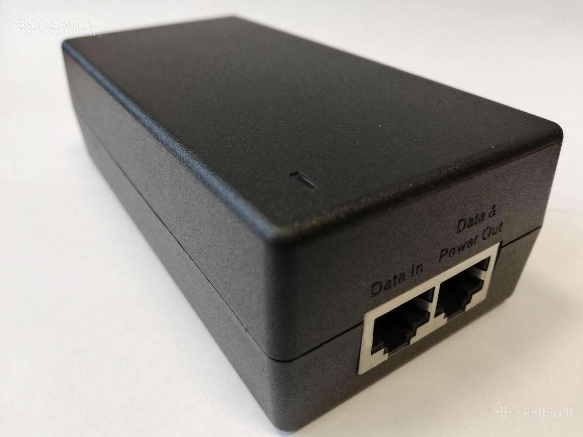 Poe maitinimo per Lan adapteris Dc 48v Injector - nuotraukos Nr. 2