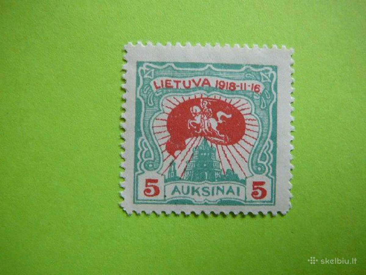 Lietuva 1920 Nepriklausoma 2m. Mlh lit75s