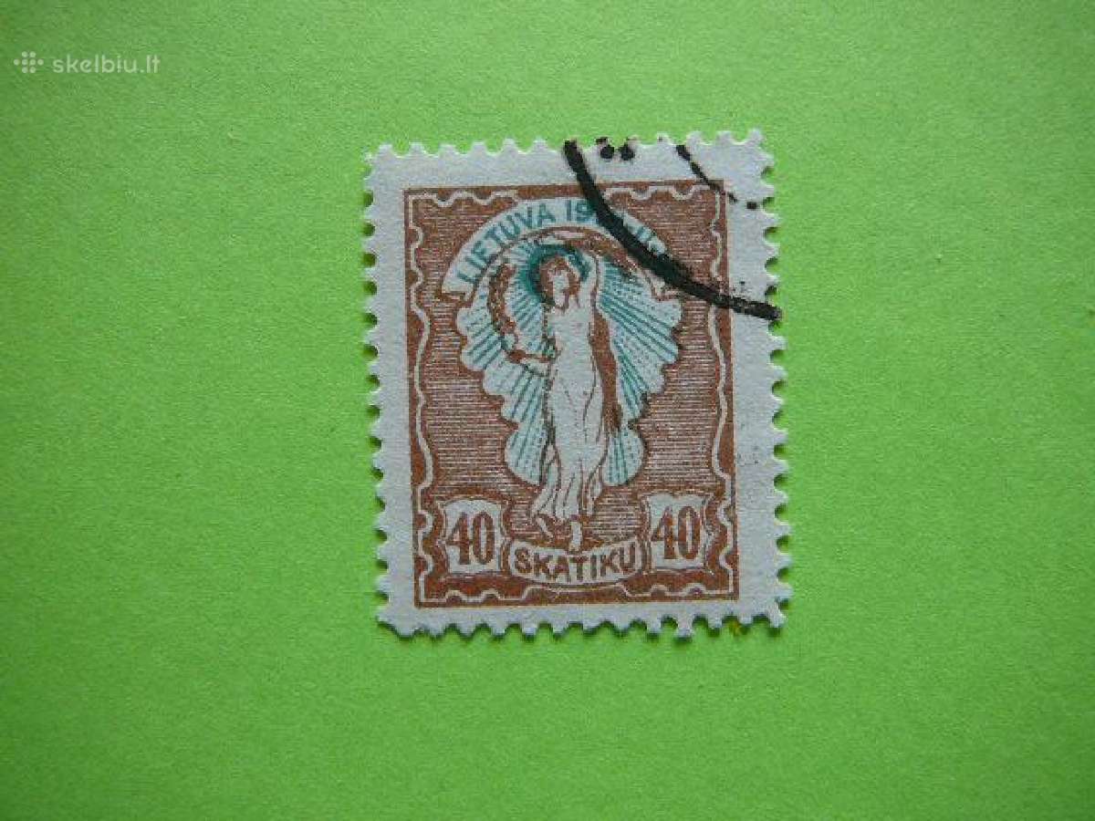 Lietuva 1920 Nepriklausoma 2m. antsp. lit69a