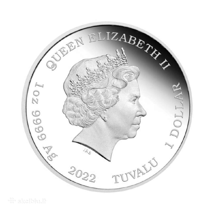 1 oz sidabrinė moneta Simpsonai, Seasons Greetings - nuotraukos Nr. 2