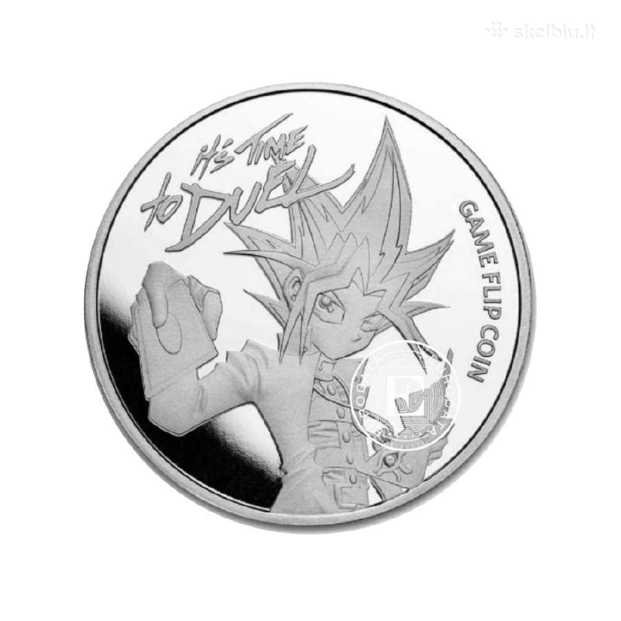 Moneta Žaidimo Flip Coin 25-s metinės Yugio, 2023