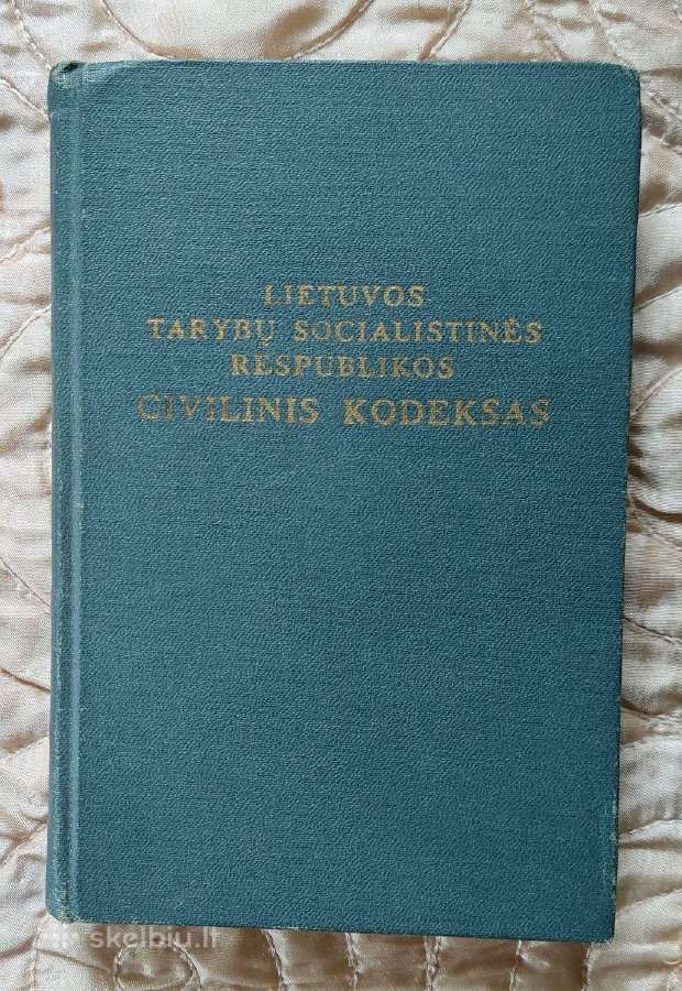 Lietuvos Tsr civilinis kodeksas 1964 m.
