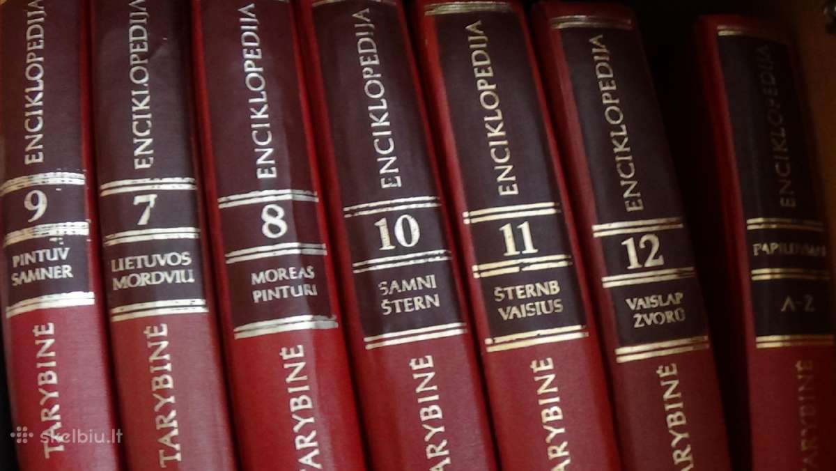 Lietuviškoji tarybinė enciklopedija - nuotraukos Nr. 2