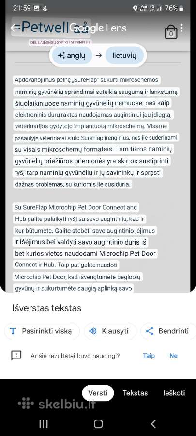 Gyvuno durys,išmanios,su čipu - nuotraukos Nr. 12