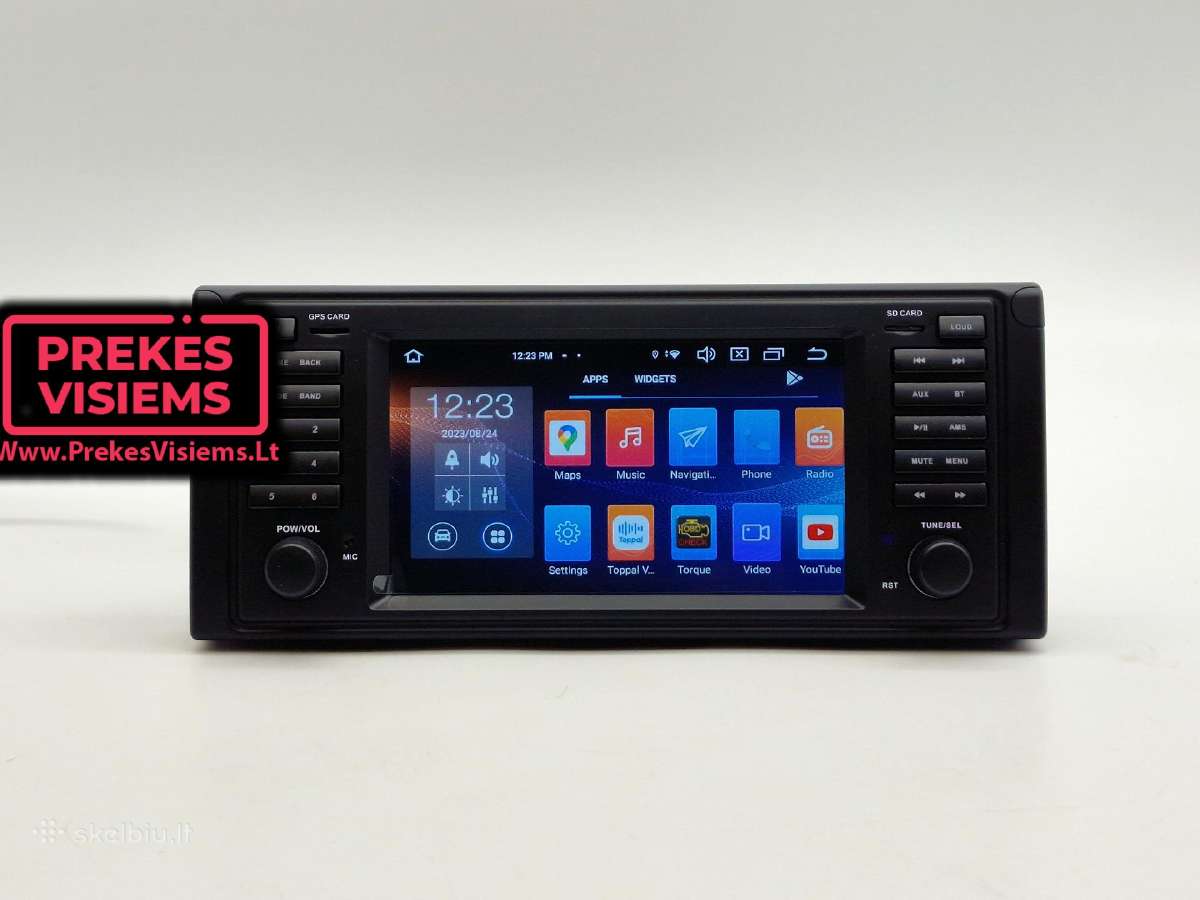Bmw 5 serija E39 M5 Multimedija Android 1996-2003 - nuotraukos Nr. 4