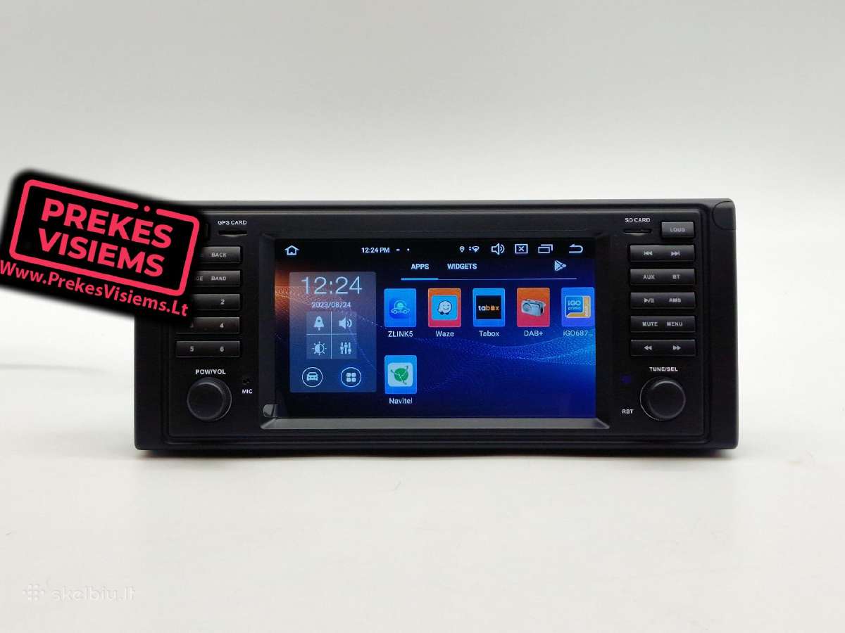 Bmw 5 serija E39 M5 Multimedija Android 1996-2003 - nuotraukos Nr. 5
