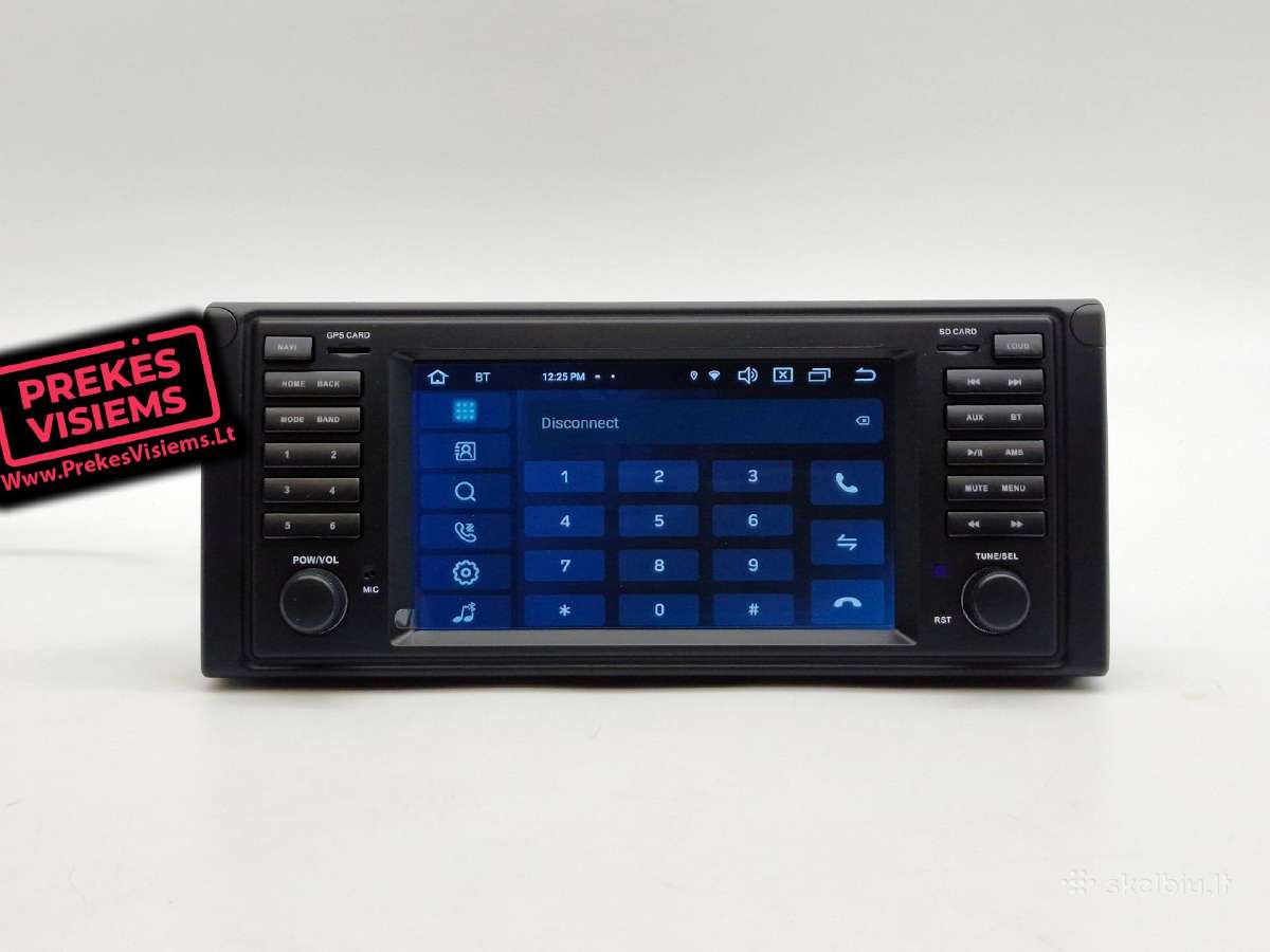 Bmw 5 serija E39 M5 Multimedija Android 1996-2003 - nuotraukos Nr. 7