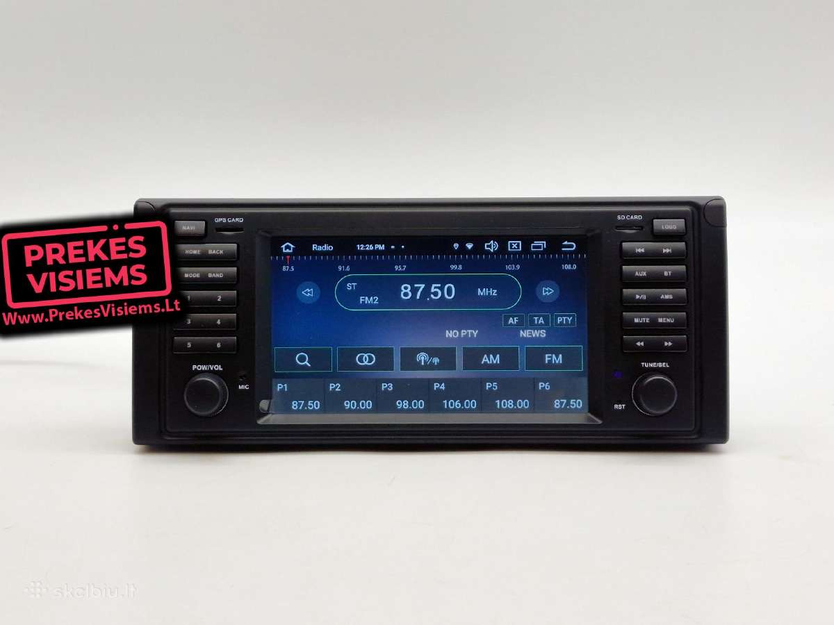 Bmw 5 serija E39 M5 Multimedija Android 1996-2003 - nuotraukos Nr. 10
