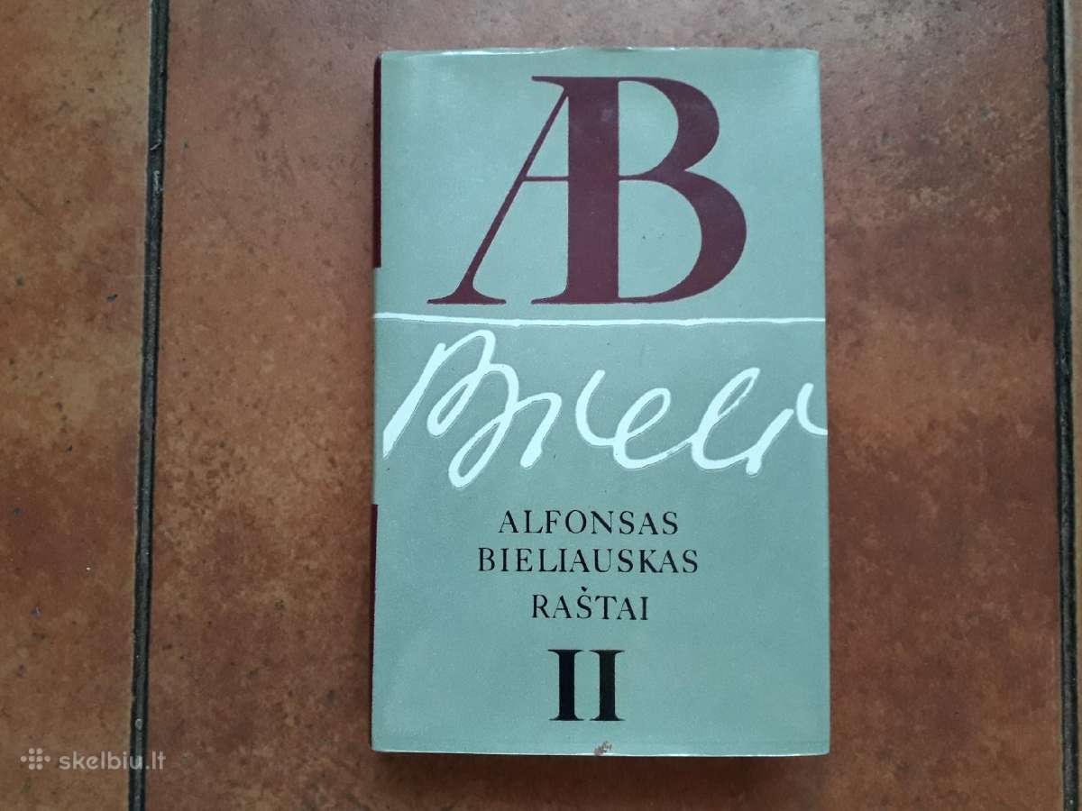 Alfonsas Bieliauskas "Raštai" 5 tomai 1986 metai - nuotraukos Nr. 5
