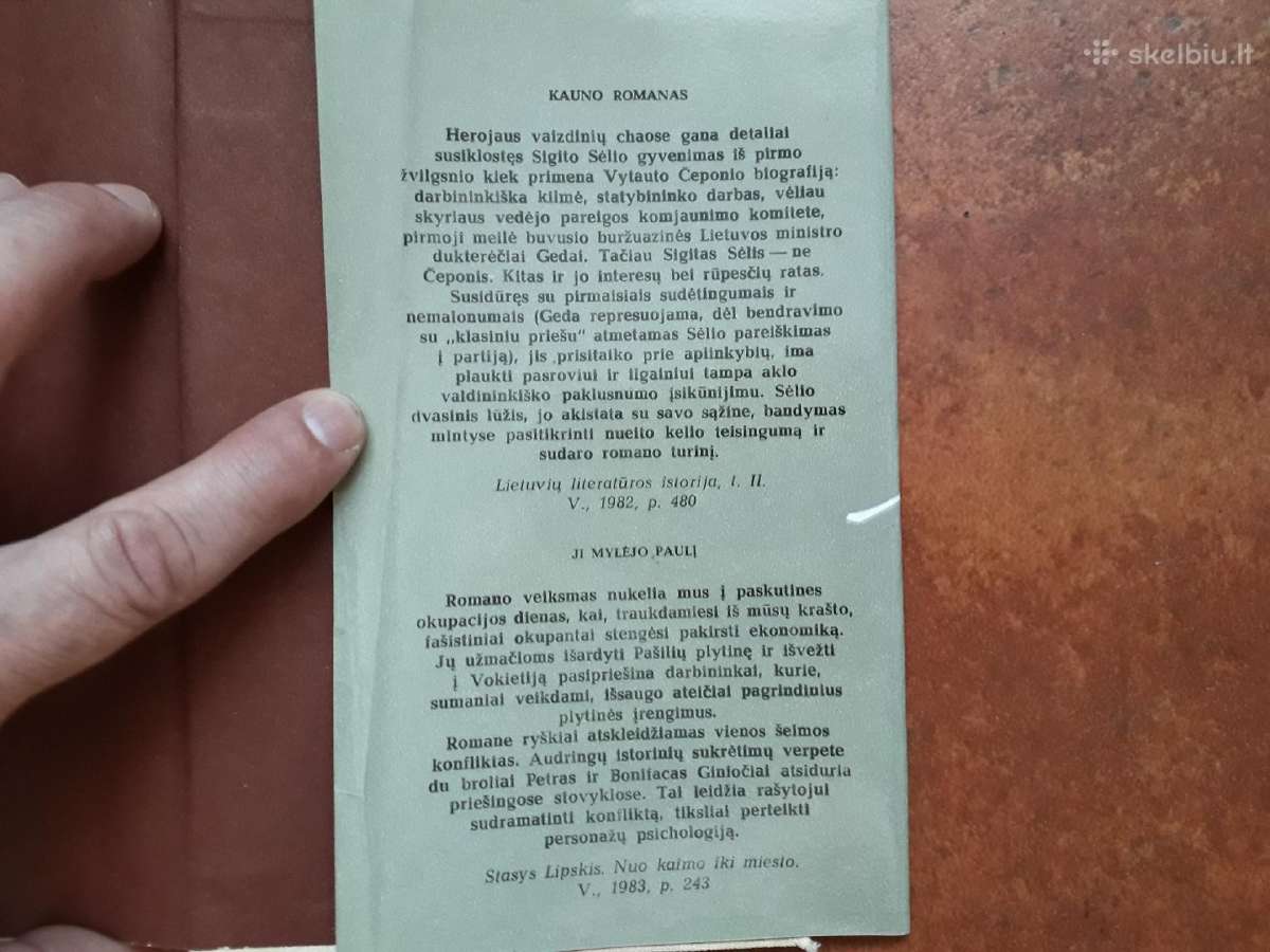 Alfonsas Bieliauskas "Raštai" 5 tomai 1986 metai - nuotraukos Nr. 6