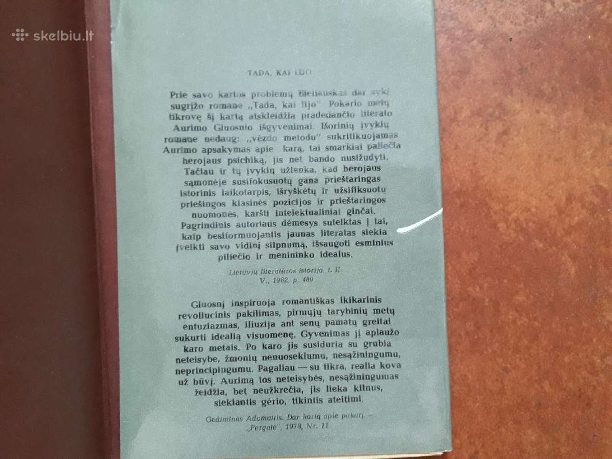 Alfonsas Bieliauskas "Raštai" 5 tomai 1986 metai - nuotraukos Nr. 8