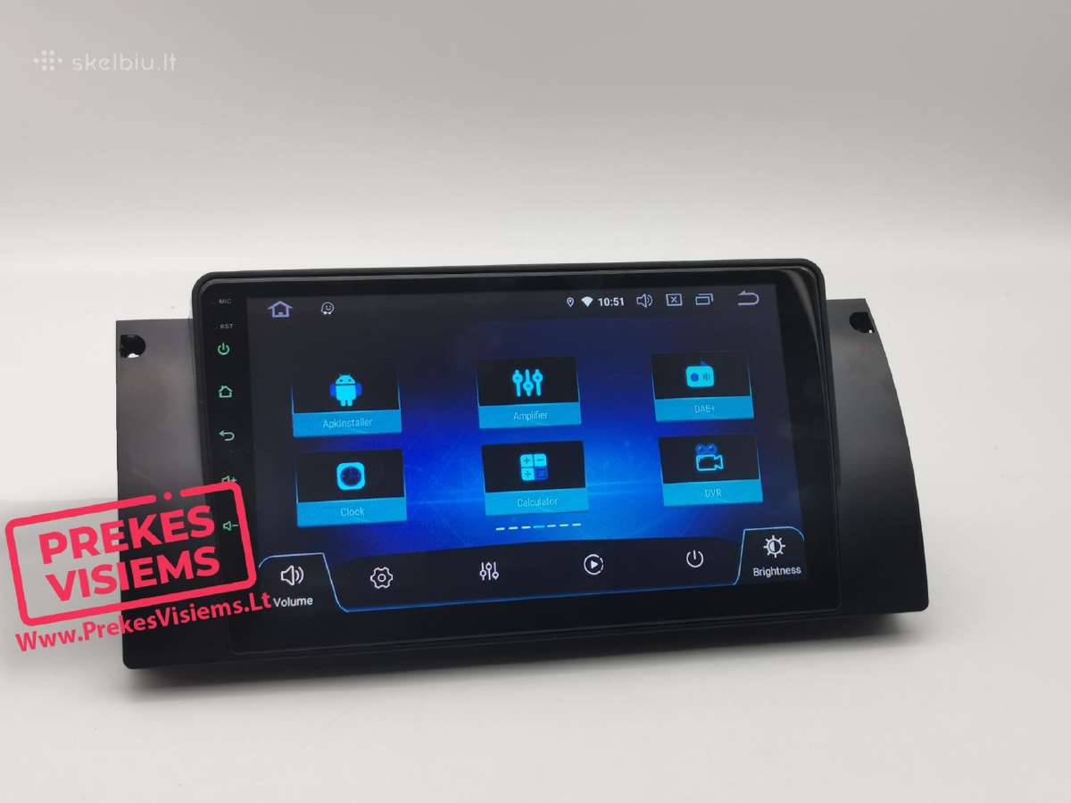 Bmw X5 E53 Multimedija Android 12 (1995-2003) 9" - nuotraukos Nr. 4