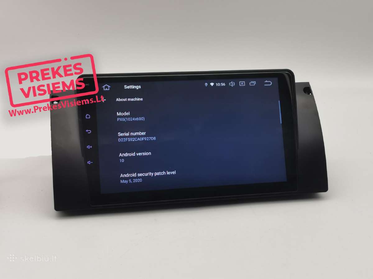 Bmw X5 E53 Multimedija Android 12 (1995-2003) 9" - nuotraukos Nr. 11