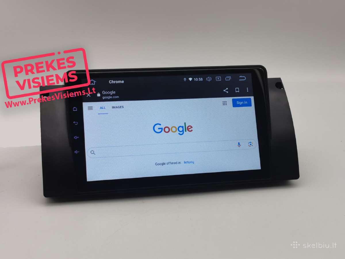 Bmw X5 E53 Multimedija Android 12 (1995-2003) 9" - nuotraukos Nr. 12