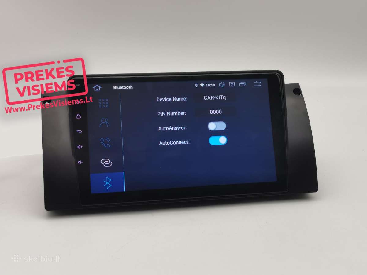Bmw X5 E53 Multimedija Android 12 (1995-2003) 9" - nuotraukos Nr. 16