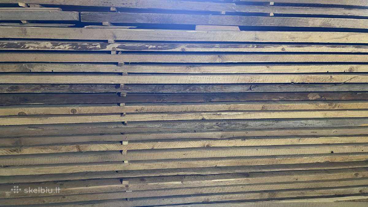 Statybinės sausos lentos ir dviejų pjūvių rastai - nuotraukos Nr. 4