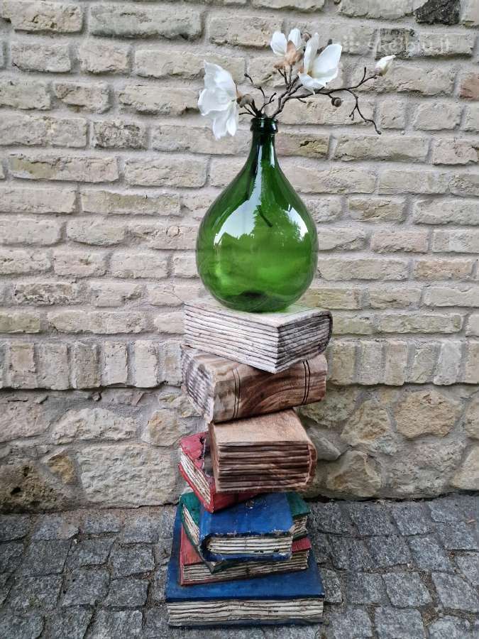 Vintažinės tikmedžio masyvo kolonos-stovai - nuotraukos Nr. 12