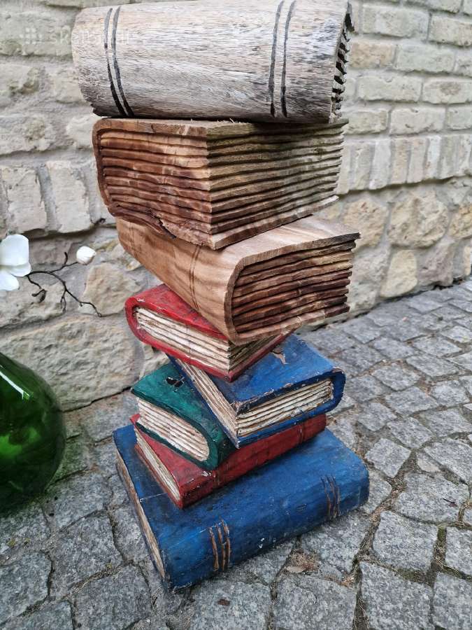 Vintažinės tikmedžio masyvo kolonos-stovai - nuotraukos Nr. 31