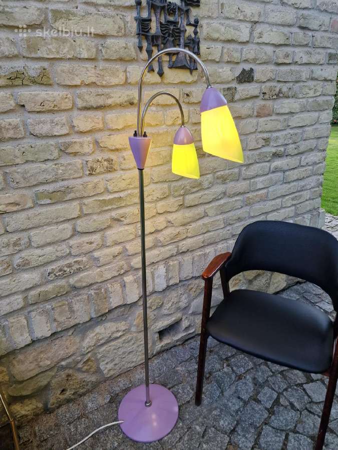 Vintažinis mid century dvigubas toršeras - nuotraukos Nr. 4