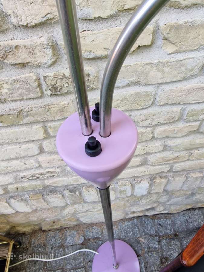 Vintažinis mid century dvigubas toršeras - nuotraukos Nr. 18