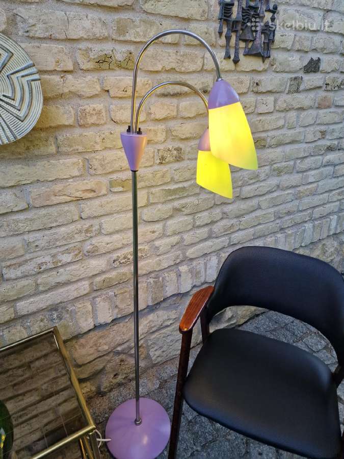 Vintažinis mid century dvigubas toršeras - nuotraukos Nr. 27