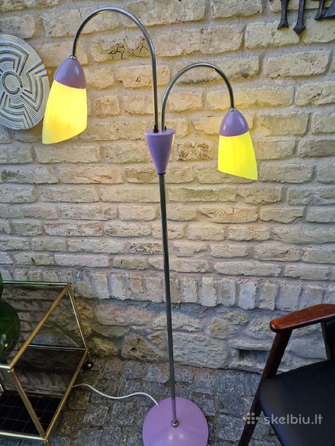 Vintažinis mid century dvigubas toršeras - nuotraukos Nr. 28