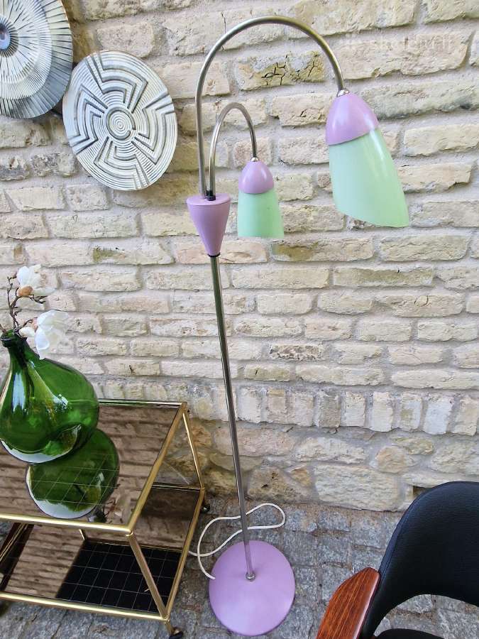Vintažinis mid century dvigubas toršeras - nuotraukos Nr. 35