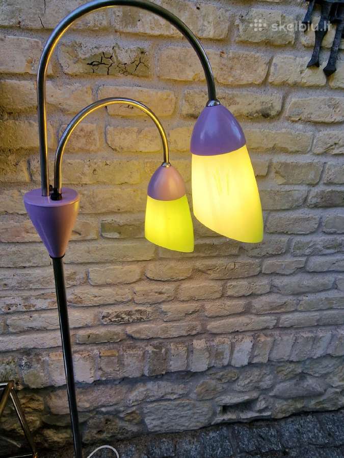 Vintažinis mid century dvigubas toršeras - nuotraukos Nr. 37