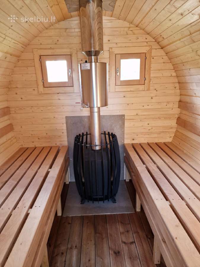 Parduodama mobili ir stacionari pirtis "Bačka"