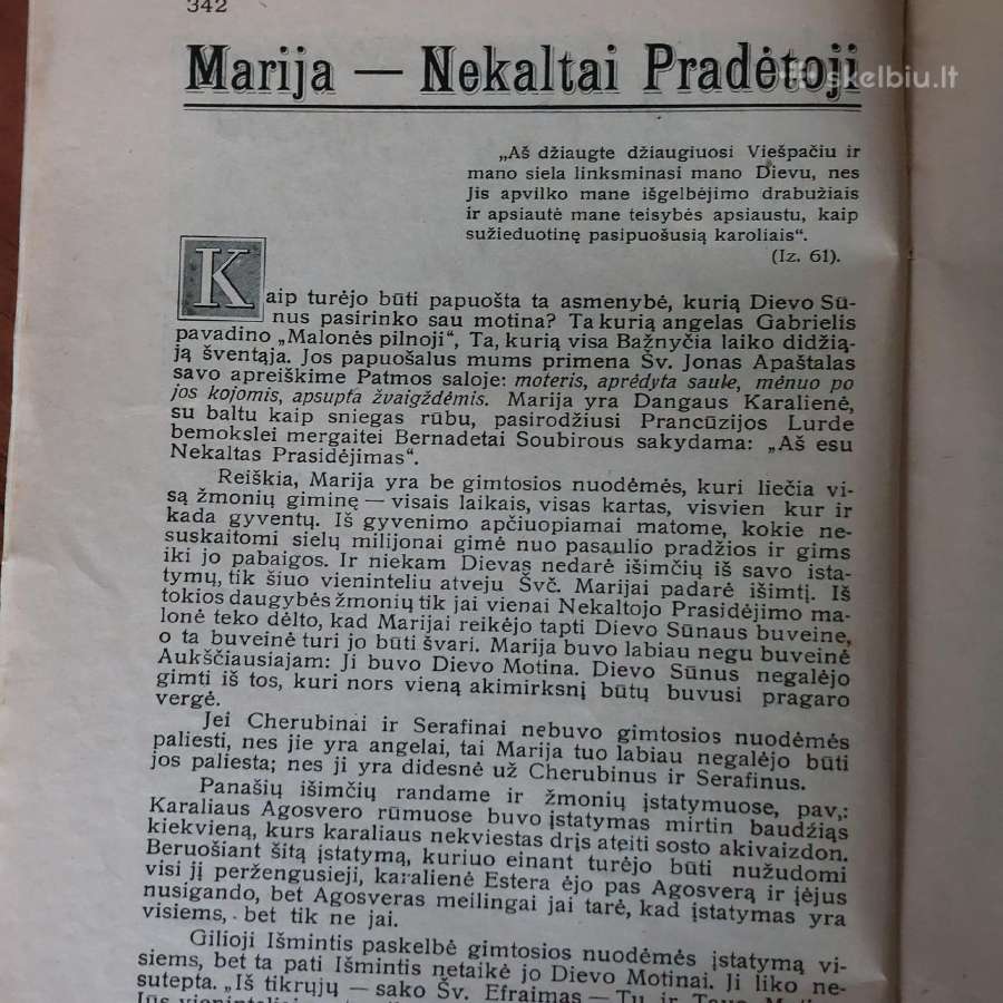 Pranciškonių Pasaulis 1939 m. ,nr.12 - nuotraukos Nr. 8