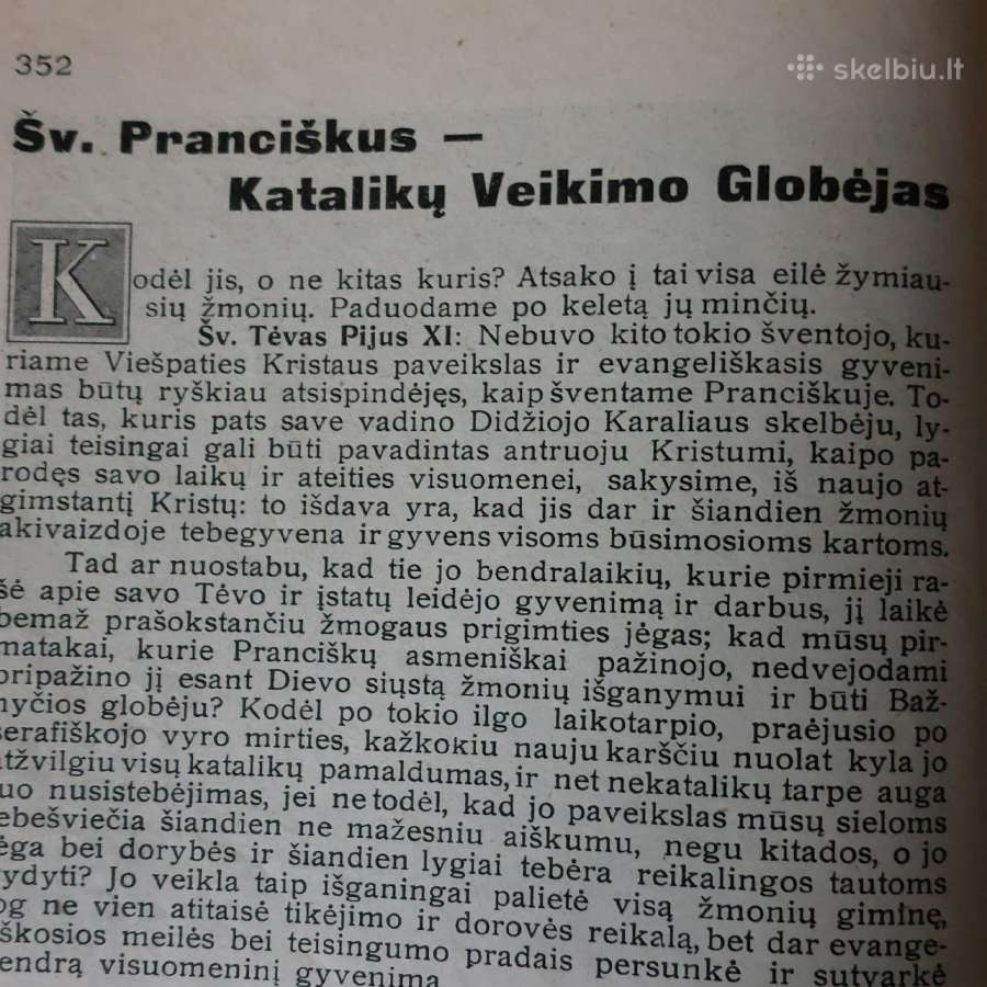 Pranciškonių Pasaulis 1939 m. ,nr.12 - nuotraukos Nr. 13