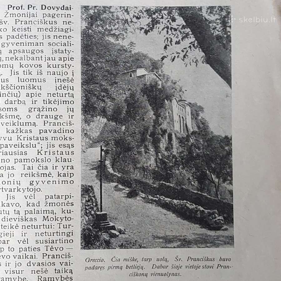 Pranciškonių Pasaulis 1939 m. ,nr.12 - nuotraukos Nr. 14