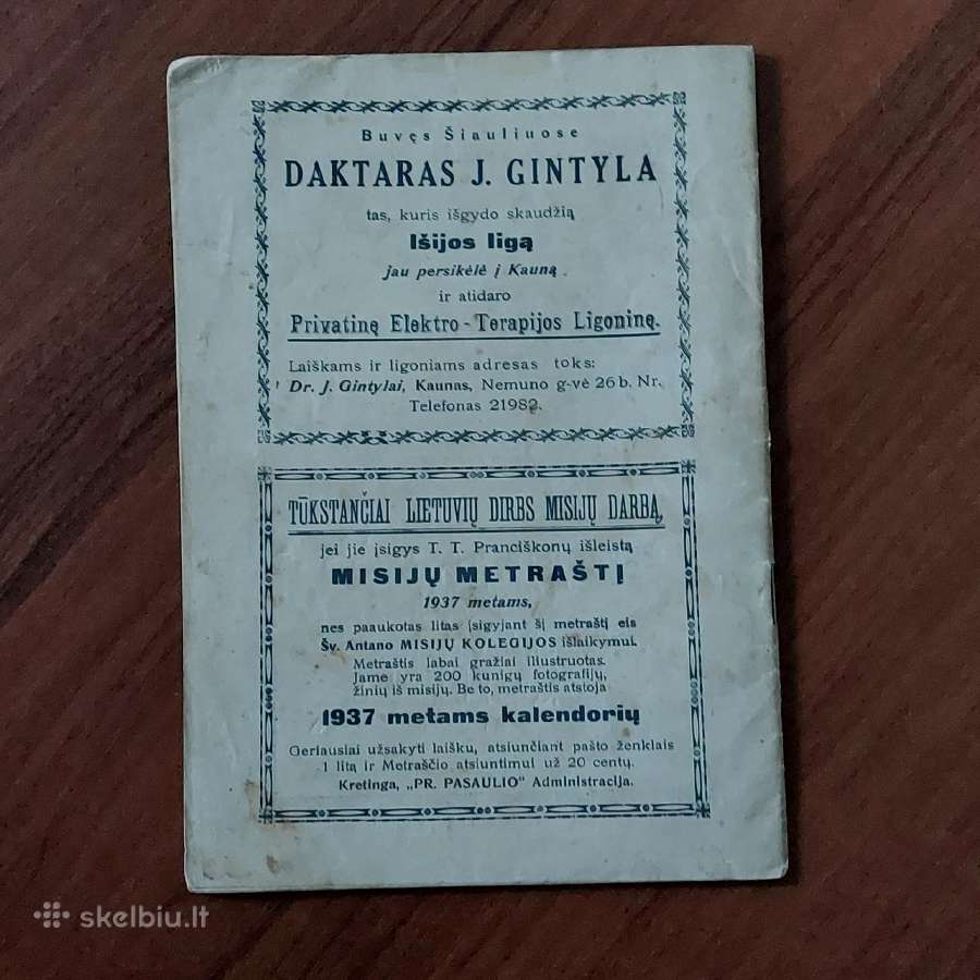 Pranciškonių Pasaulis 1937 m. ,nr.2 - nuotraukos Nr. 3
