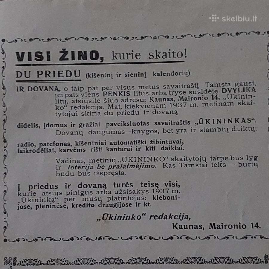 Pranciškonių Pasaulis 1937 m. ,nr.2 - nuotraukos Nr. 11