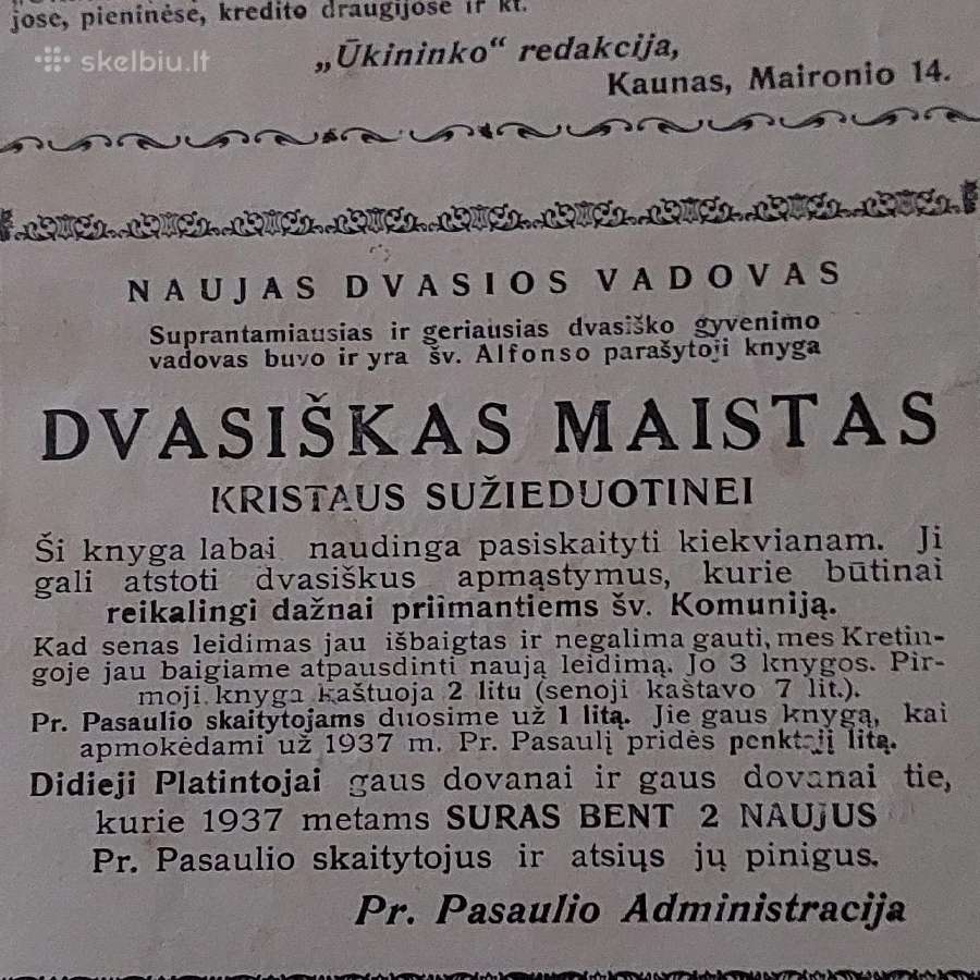 Pranciškonių Pasaulis 1937 m. ,nr.2 - nuotraukos Nr. 12