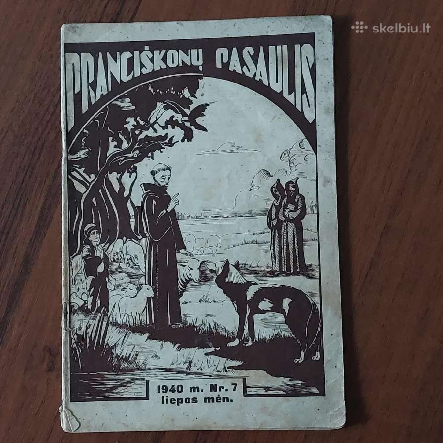 Pranciškonių Pasaulis 1940 m. ,nr.7