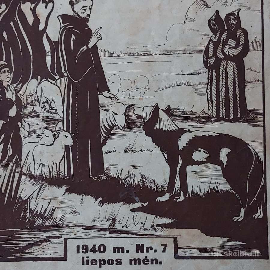 Pranciškonių Pasaulis 1940 m. ,nr.7 - nuotraukos Nr. 2