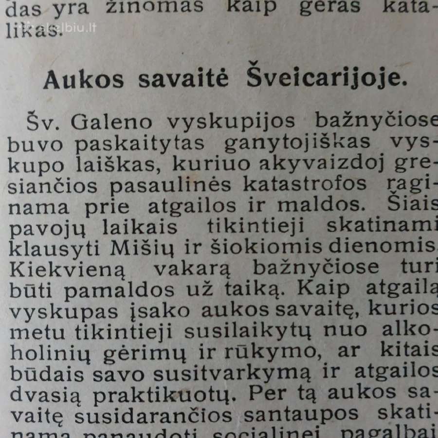 Pranciškonių Pasaulis 1940 m. ,nr.7 - nuotraukos Nr. 20