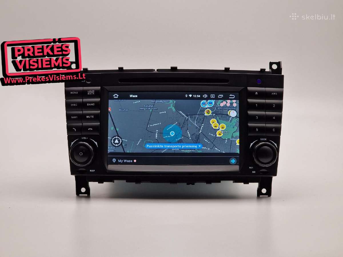 Mercedes W203, W209, W463 Android multimedija