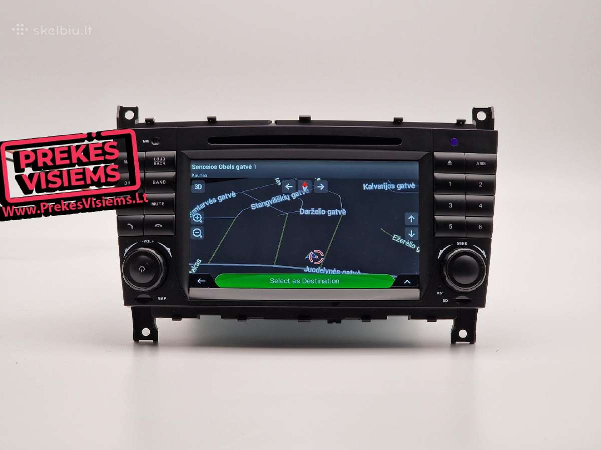 Mercedes W203, W209, W463 Android multimedija - nuotraukos Nr. 2