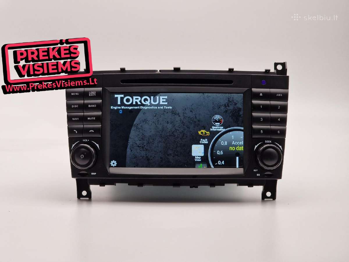 Mercedes W203, W209, W463 Android multimedija - nuotraukos Nr. 5