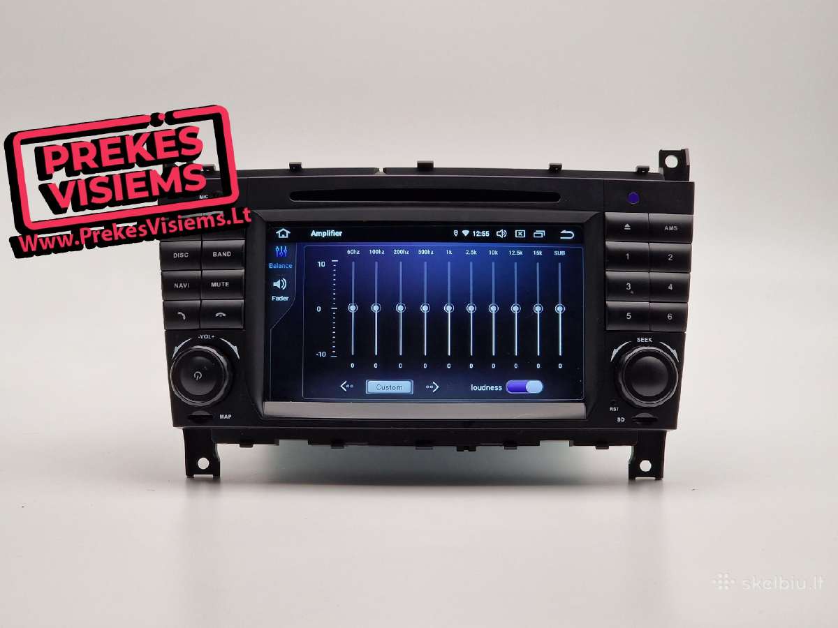 Mercedes W203, W209, W463 Android multimedija - nuotraukos Nr. 7