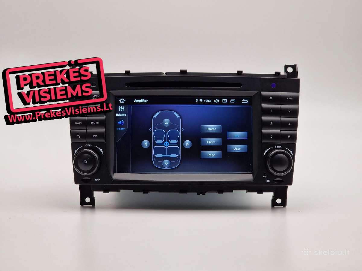 Mercedes W203, W209, W463 Android multimedija - nuotraukos Nr. 8
