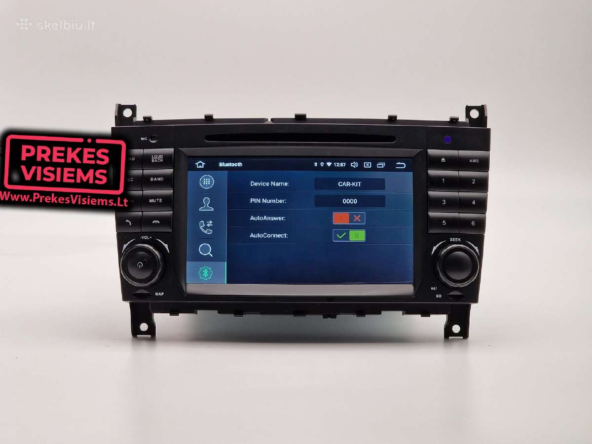 Mercedes W203, W209, W463 Android multimedija - nuotraukos Nr. 10