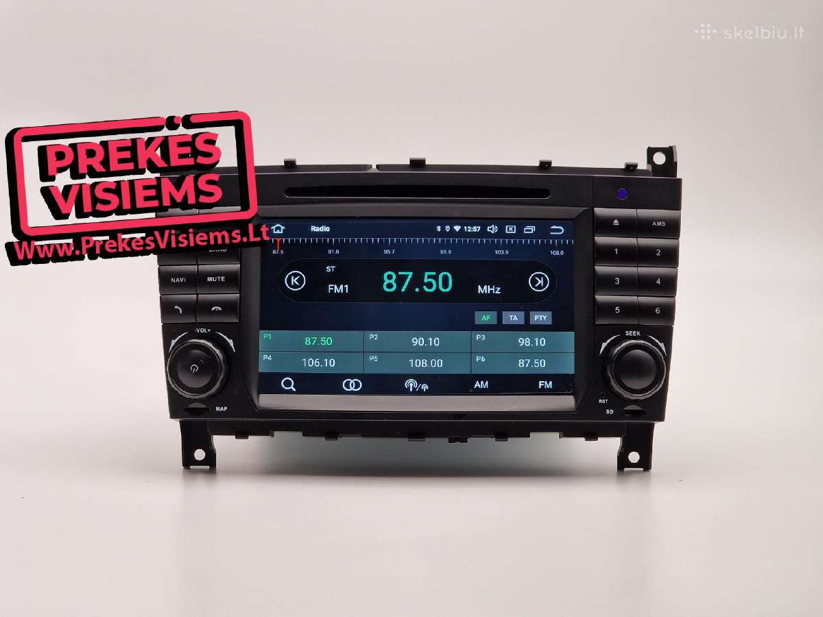 Mercedes W203, W209, W463 Android multimedija - nuotraukos Nr. 11