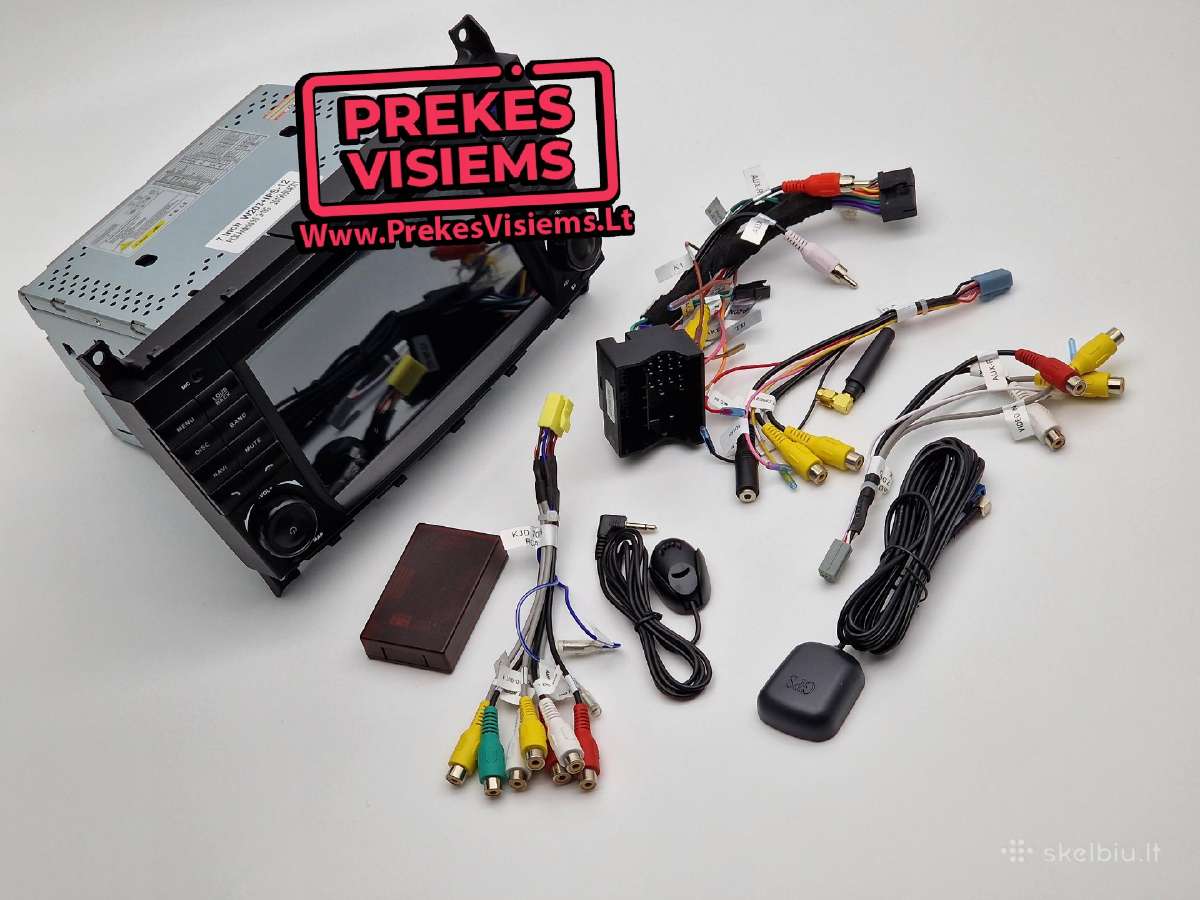 Mercedes W203, W209, W463 Android multimedija - nuotraukos Nr. 15