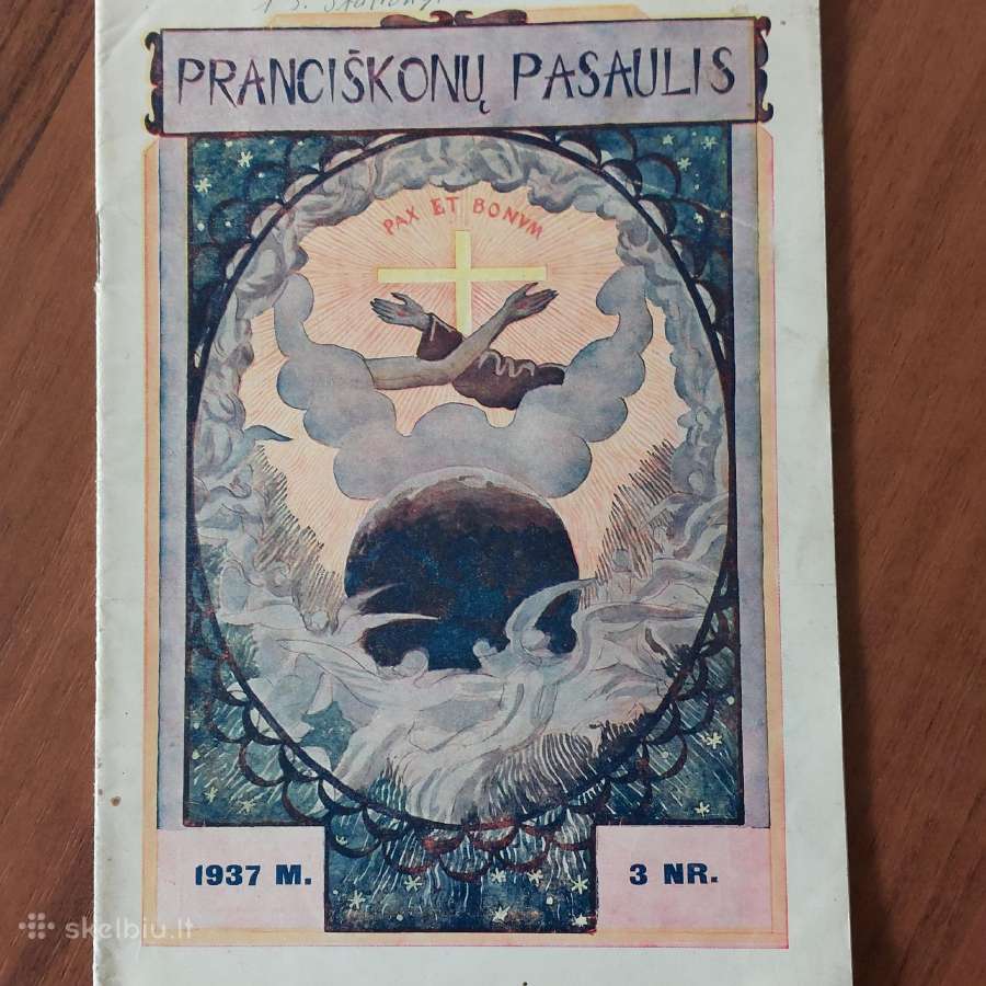 Pranciškonių Pasaulis 1937 m. ,nr.3