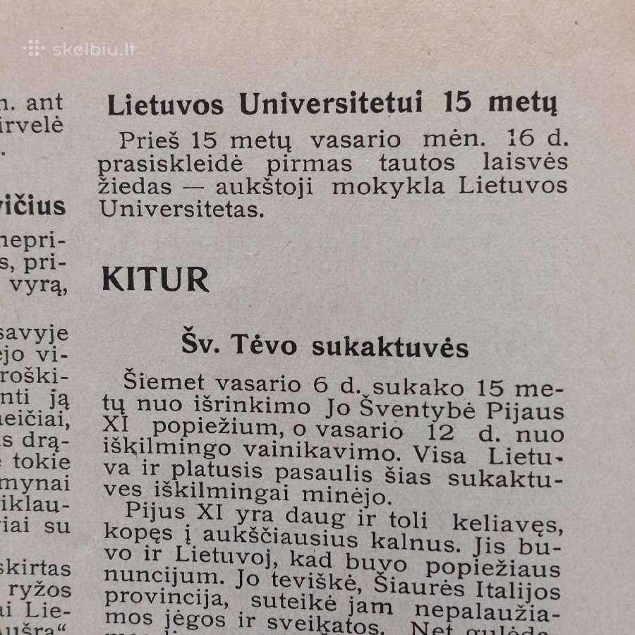Pranciškonių Pasaulis 1937 m. ,nr.3 - nuotraukos Nr. 8