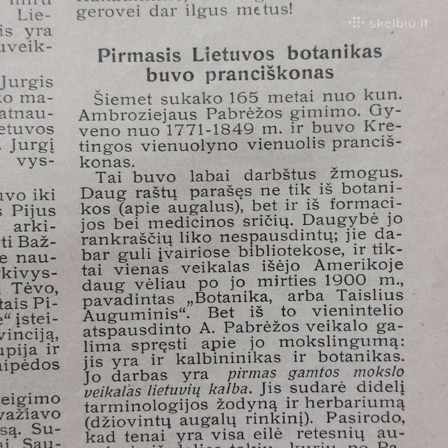 Pranciškonių Pasaulis 1937 m. ,nr.3 - nuotraukos Nr. 11